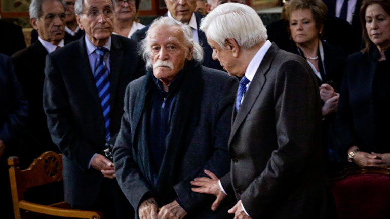 Προκόπης Παυλόπουλος: «Έφυγε ένας υπερασπιστής της Δημοκρατίας και της Ελευθερίας»